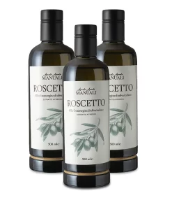 Roscetto olio - bottiglia da 500 ml